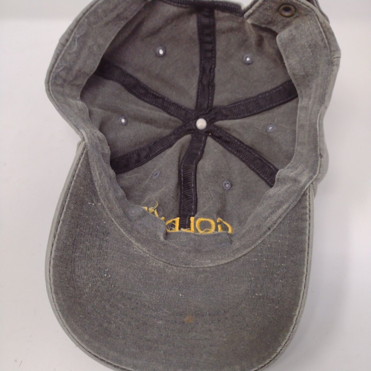 Goldy's Breakfast Bistro Slideback Hat Gray OSFA Adjustable Port Authority