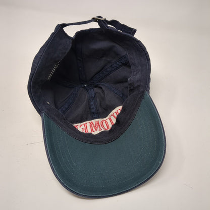 Widmer Slideback Hat Blue One Size Adjustable Embroidered 6 Panel