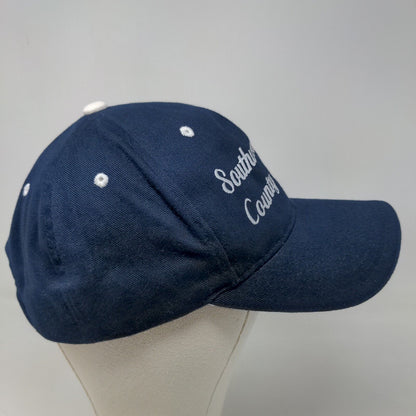 Wearguard Men's Strapback Hat Blue OSFA Embroidered Southwest Allen County Logo