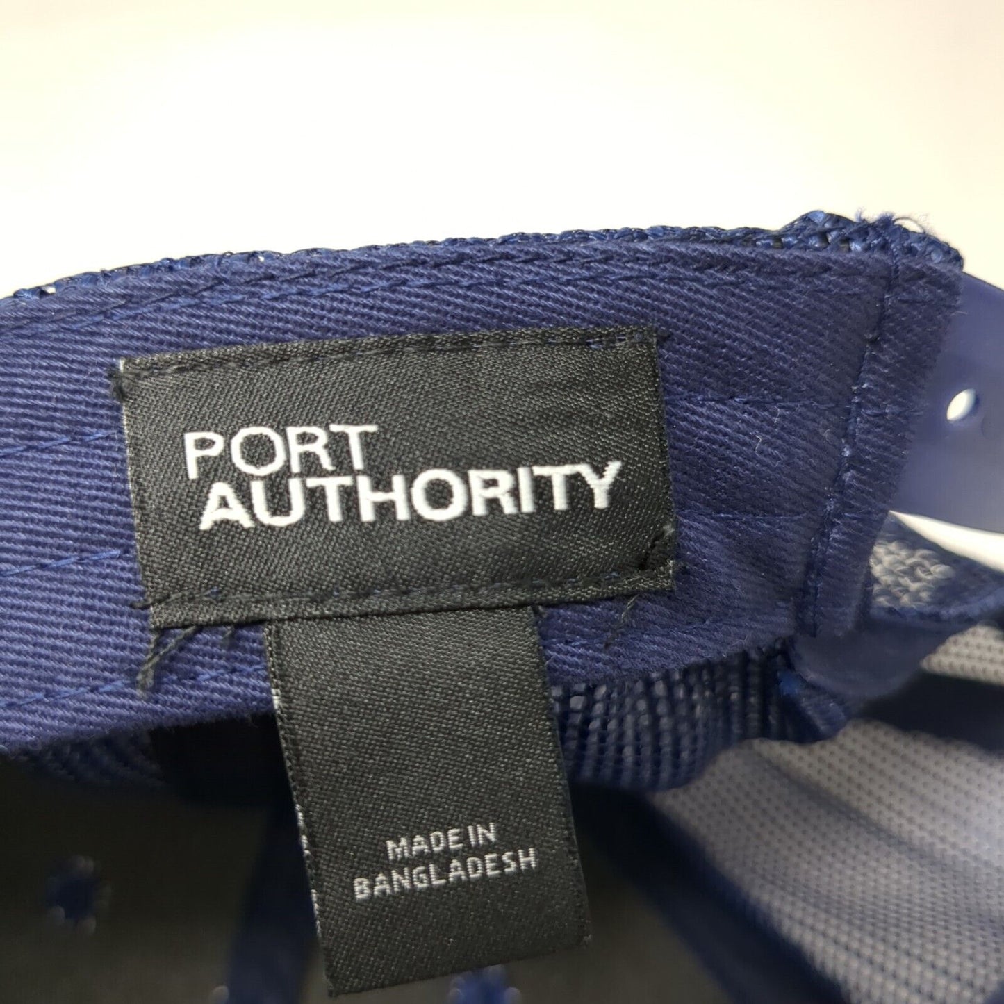 Lactalis Snapback Mesh Back Trucker Hat Blue One Size Port Authority