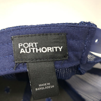 Lactalis Snapback Mesh Back Trucker Hat Blue One Size Port Authority