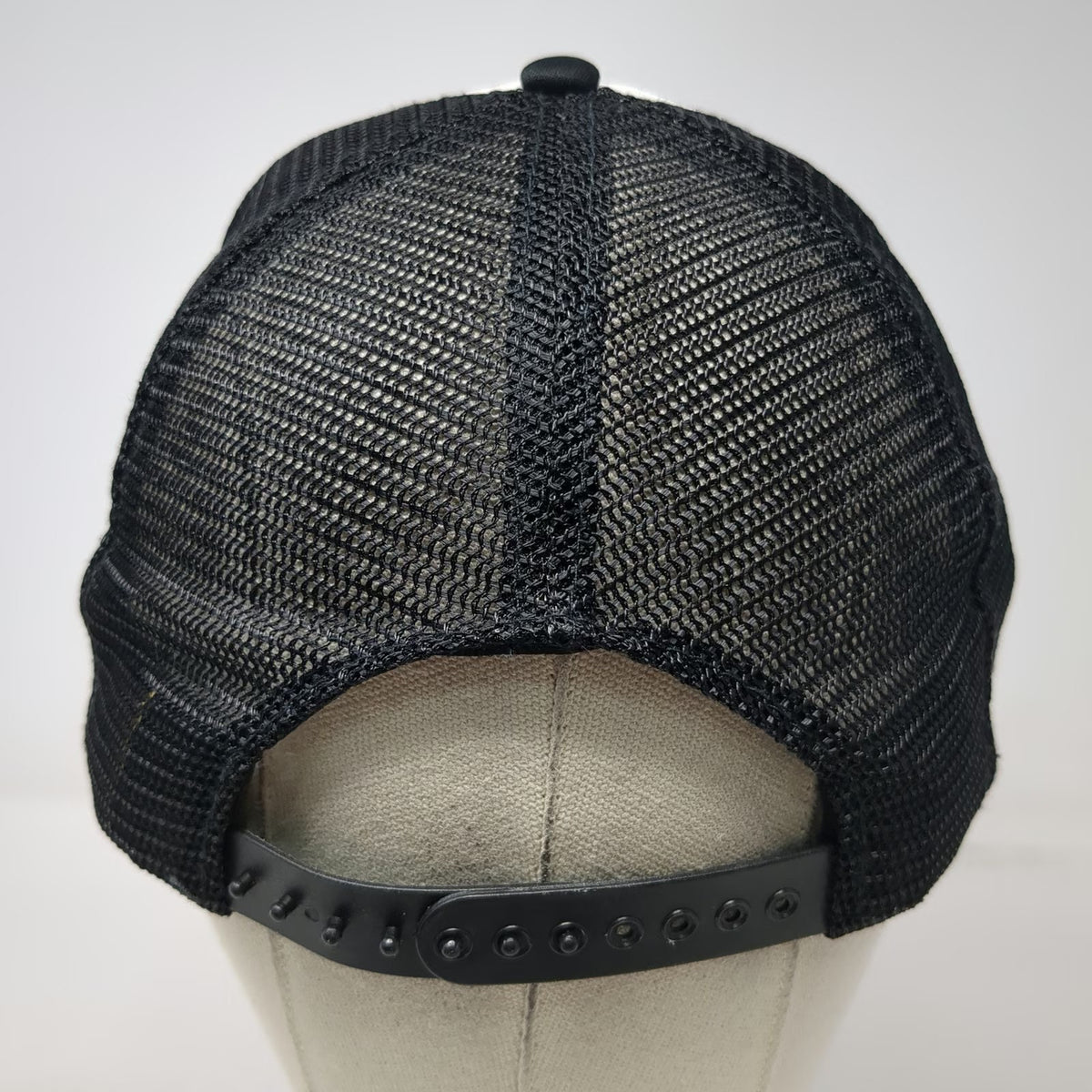 California Headwear Trucker Hat Black One Size Builders Emporium Oles Mesh Back