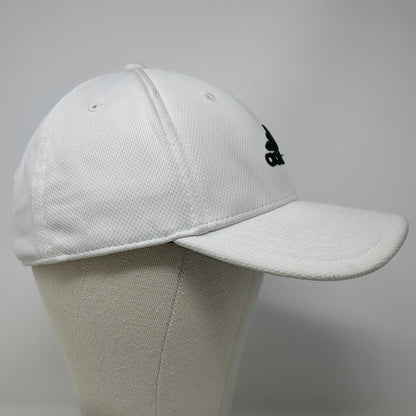 Adidas Baseball Cap White One Size Strapback Hat Climacool Performance Sport