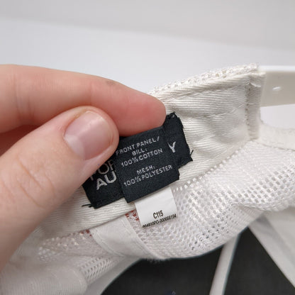 Wallowa Mountains Bicycle Club Snapback Trucker Hat Blue One Size Port Authority