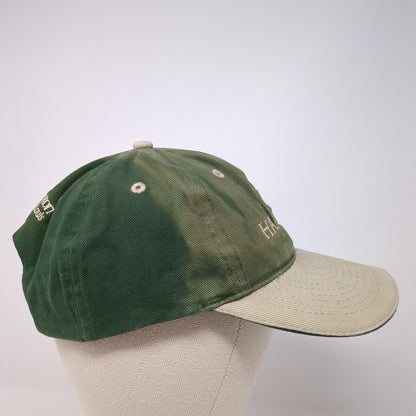 The Hatchery Strapback Hat Green One Size Adjustable Colorblock Otto