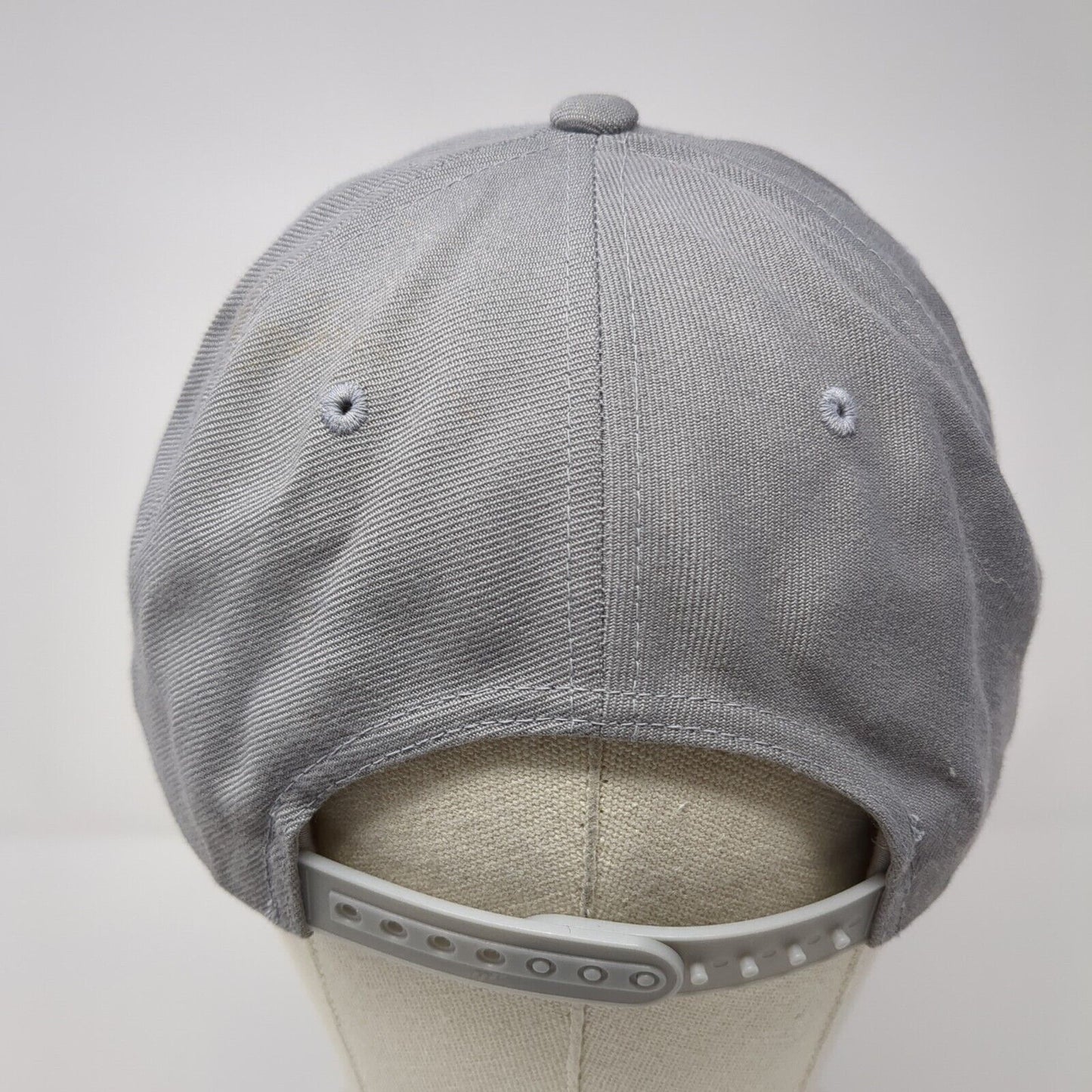 Yupoong Classics Snapback Hat Gray OSFA Embroidered M Cat Logo