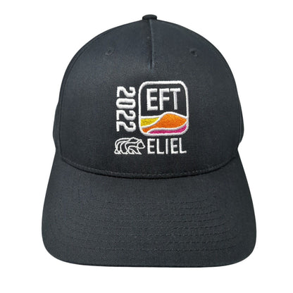 2022 EFT ELIEL Snapback Hat Black One Size Adjustable Embroidered