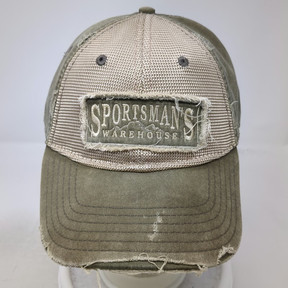 Sportsman's Warehouse Baseball Cap Green One Size Strapback 20 Years Mesh Hat