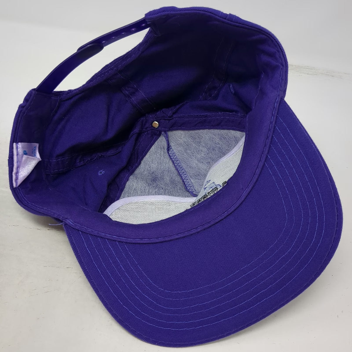 Sportcap 5 Panel Purple One Size Snapback Hat Old West Days Horse Embroidered