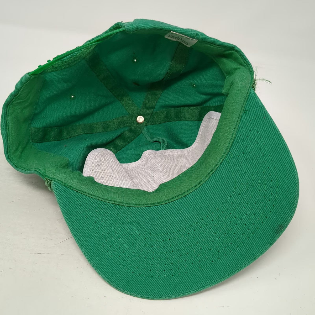 Green 5 Panel Hat One Size Fitzwilliam Station Restoration Rope RR Railroad