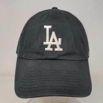 '47 Brand Men's Slideback Hat Black OSFM Embroidered LA Dodgers Logo