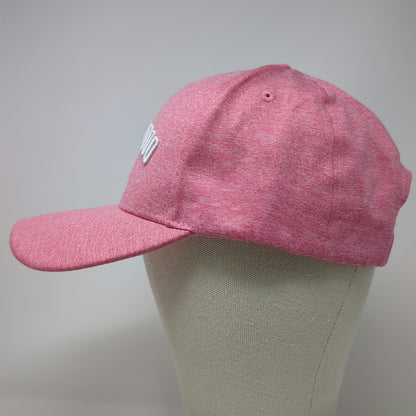 Pink Baseball Cap One Size Hollywood California Strapback Hat 3D Embroidery