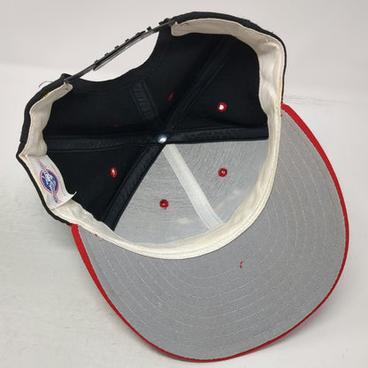 Pro-Line Snapback Black Red Vintage New Britain Rock Cats Baseball Hat MiLB