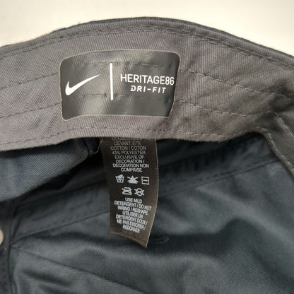 Nike Baseball Cap Blue One Size Tiger Heritage86 Dri-FIT Adjustable Swoosh Hat