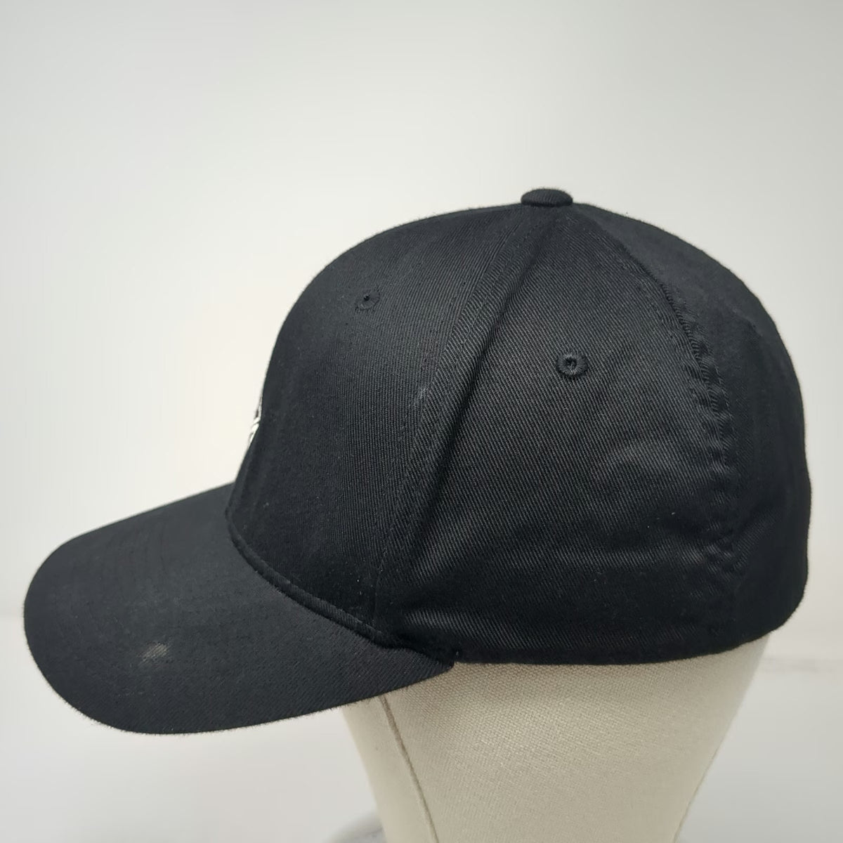 Flexfit Baseball Cap Black XL Fitted Ethereum Crypto Logo Embroidered Hat