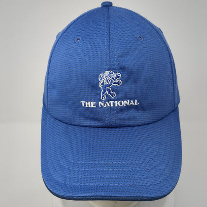 The National 2013 Doubler Strapback Hat Blue OS Adjustable American Dry Goods