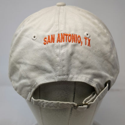 Alternative Apparel Hooters San Antonio TX Baseball Cap Beige One Size Logo Hat
