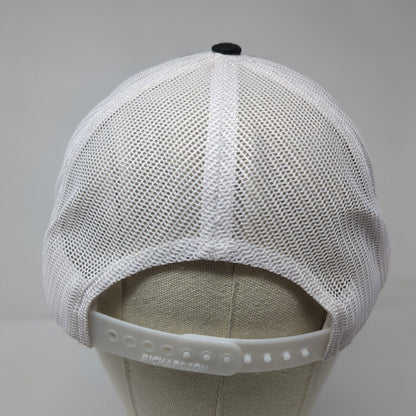 Foundation Logo Snapback Trucker Hat Black OSFA Mesh Back Richardson