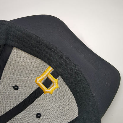 OC Sports Baseball Cap Black One Size Pittsburgh Pirates P Logo Strapback Hat