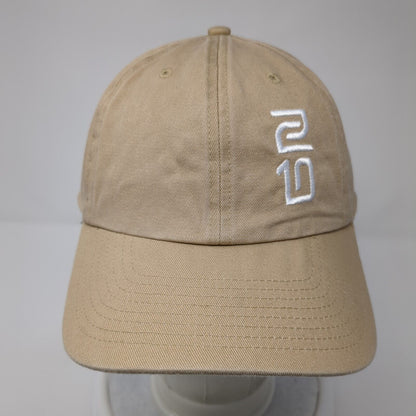 '47 Brand Slideback Hat Tan One Size Adjustable Embroidered 6 Panel