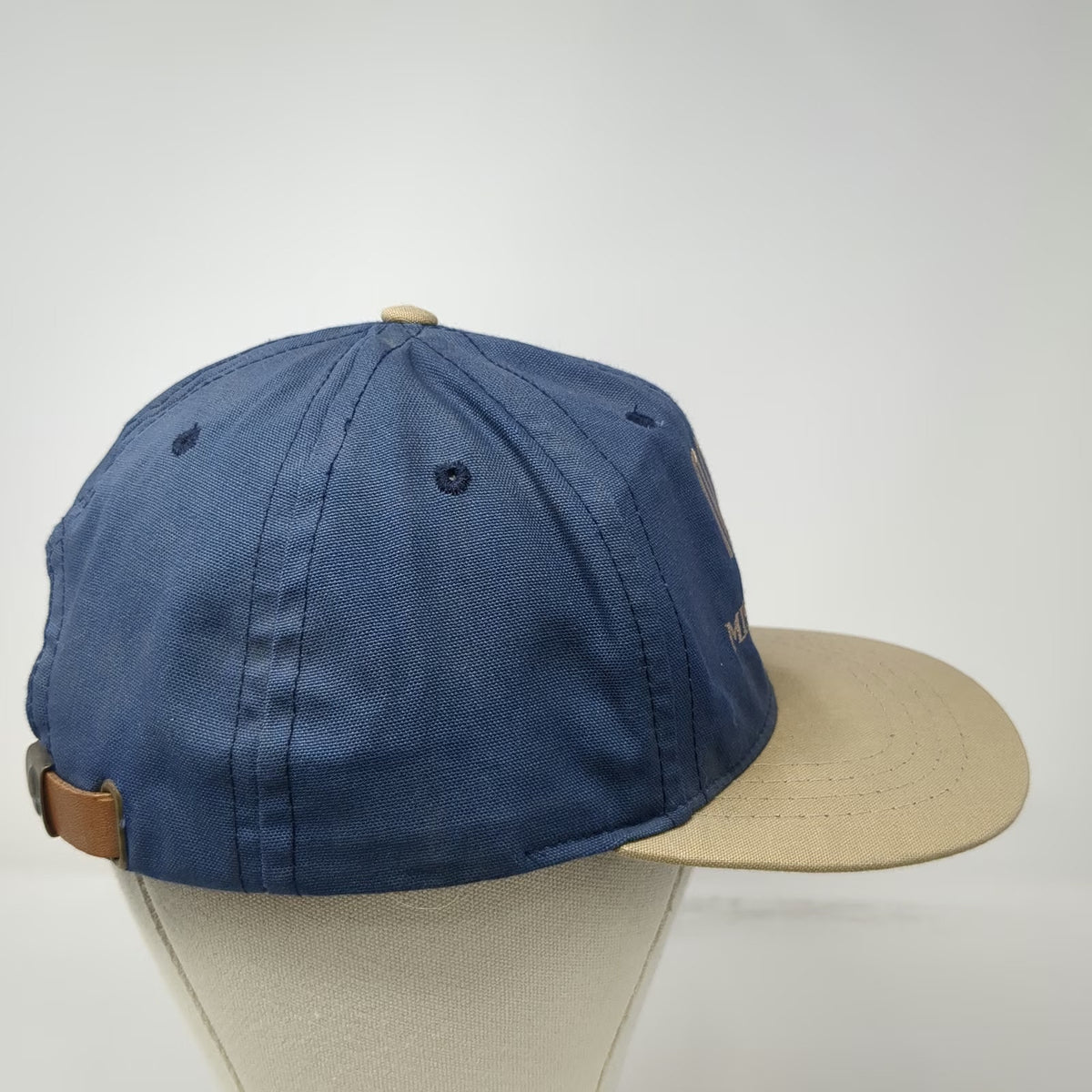 Imperial Baseball Cap Blue Beige One Size Mission Trails Golf Course Hat USA