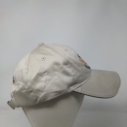USGA Slideback Hat 2012 US Open The Olympic Club Tan Embroidered Logo Golf
