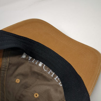 Carhartt Bauscher Real Estate Baseball Cap Brown One Size Strapback Canvas Hat