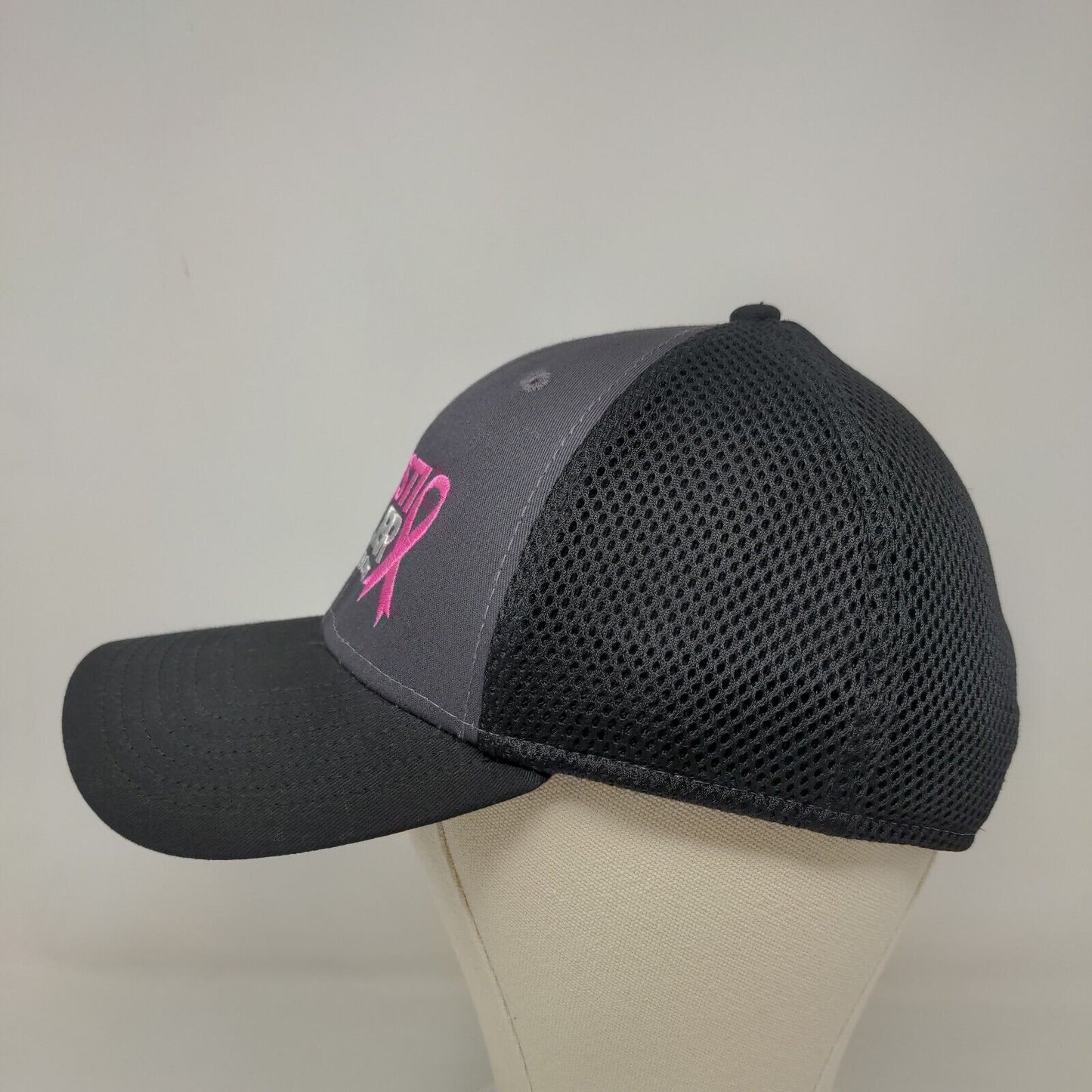 New Era Men's Snapback Mesh Back Hat Black OSFM Christi Hubler Chevrolet Logo