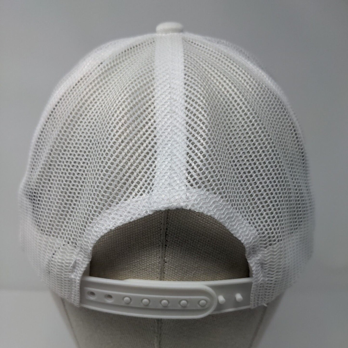 Corp+ Motel 6 Studio Snapback Trucker Hat White OSFA Port Authority