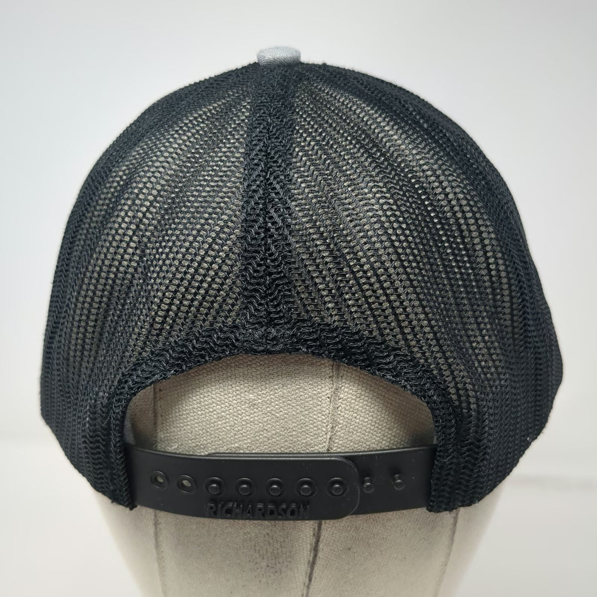 Richardson Trucker Hat Gray One Size Mesh Back Snapback Silver Creek Logo