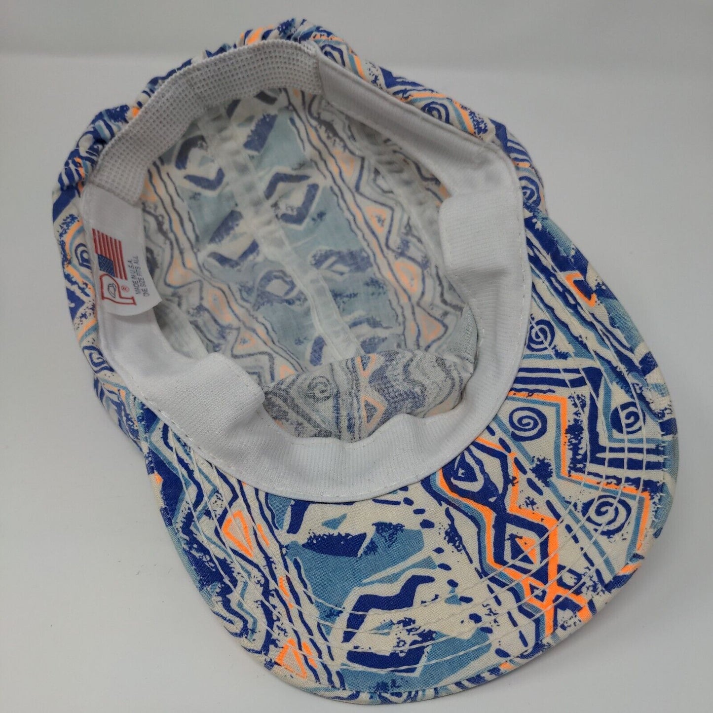 Unbranded Fitted 5 Panel Hat Multicolor OSFA Tribal Geometric Outdoor