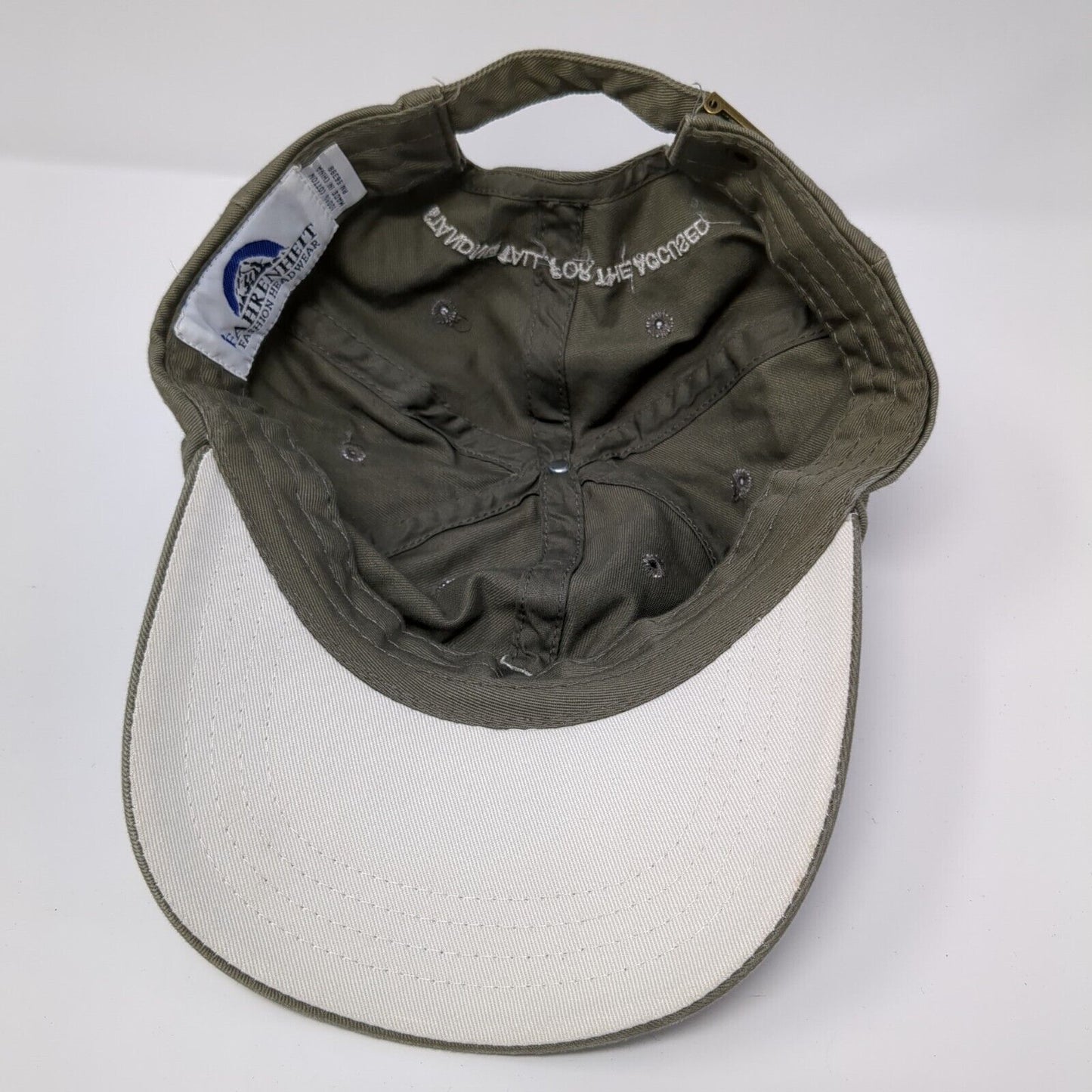 IACDL Slideback Hat Brown One Size Standing Tall For The Accused Fahrenheit