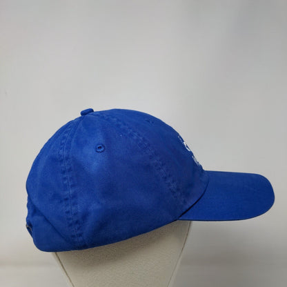 FlyLouisville.com Air Travel Made Easy Slideback Hat Blue One Size Embroidered
