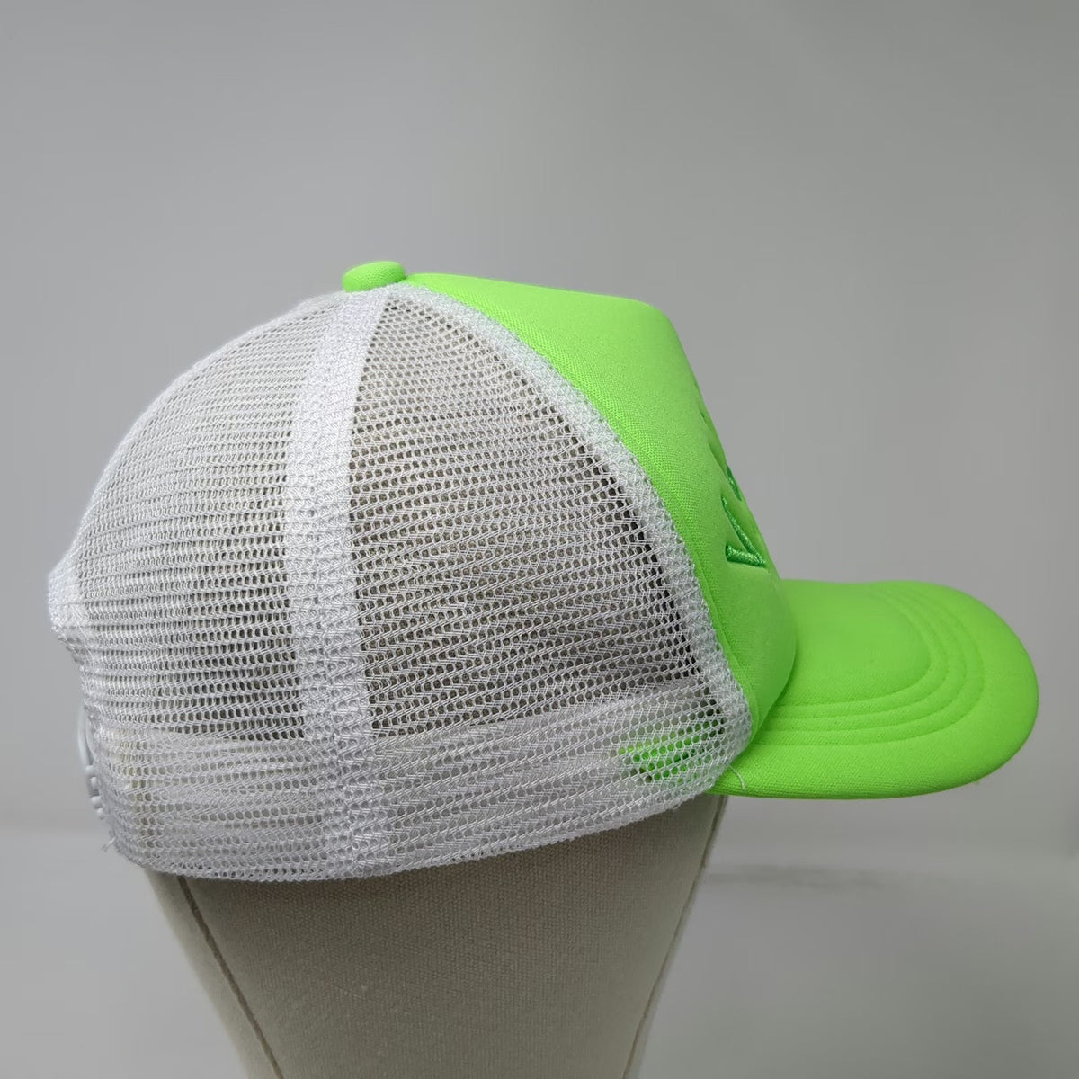 Trucker Hat Green One Size Mesh Back Vallarta Embroidery Seagulls Mexico
