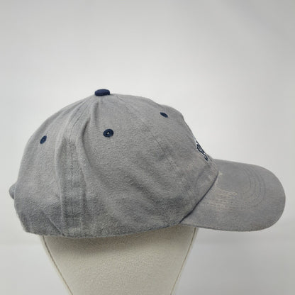 Busch Light Snapback Hat Gray One Size Embroidered Quake City Caps