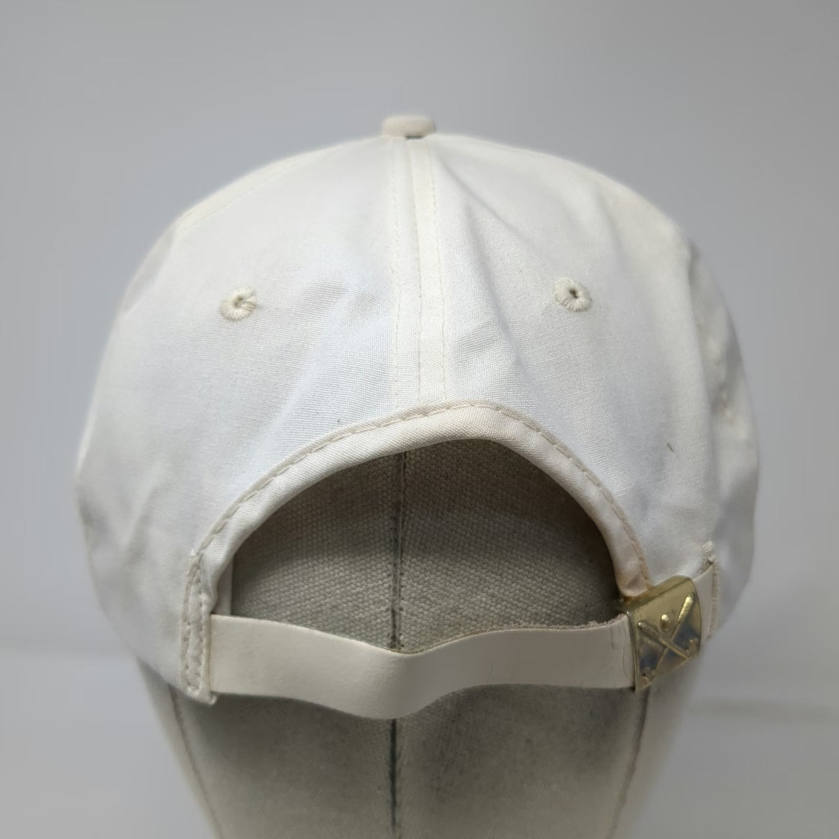 ConAgra 5 Panel White Hat Vintage Slideback Rope Trim Green Underbrim Patch