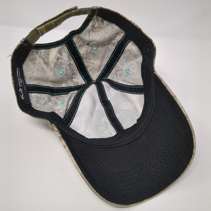 Realtree Strapback Hat Camo One Size Vent Holes Hunting Outdoor Cap