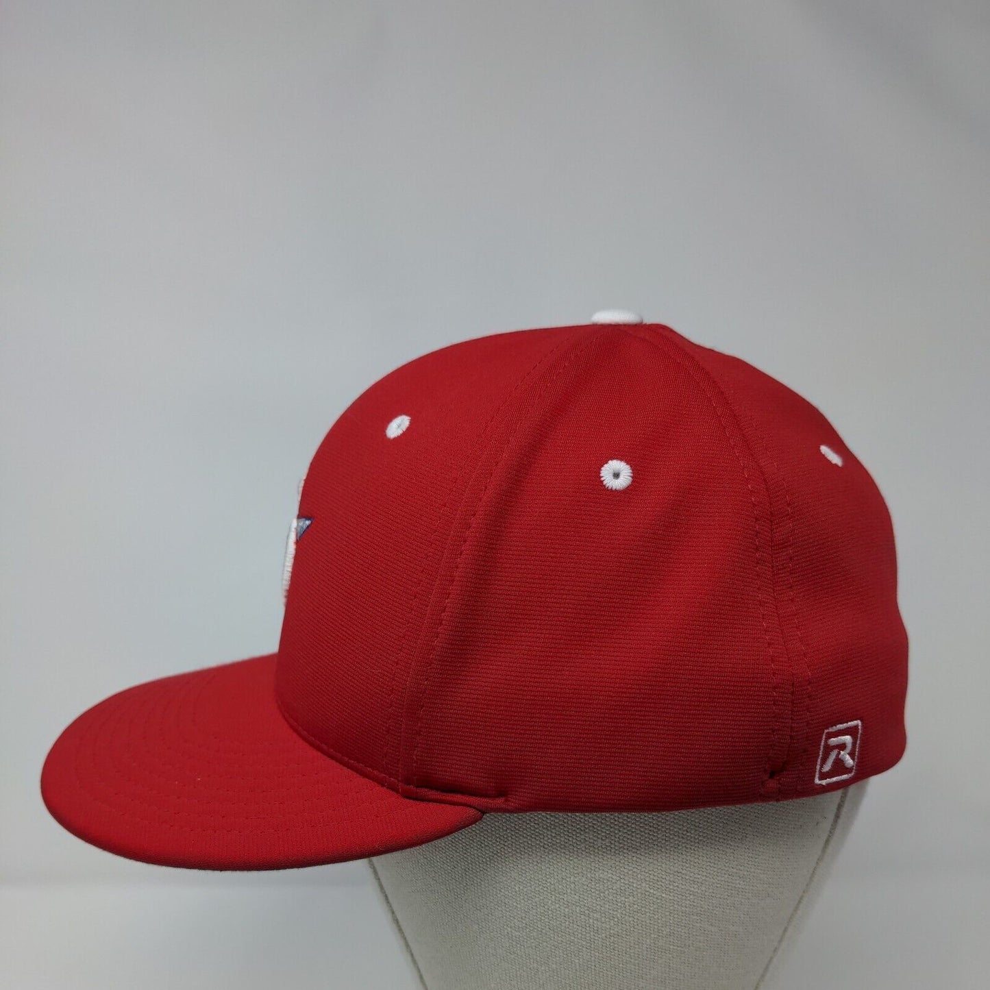 CO Star Fitted Hat Red Small-Medium Embroidered Flexfit Richardson