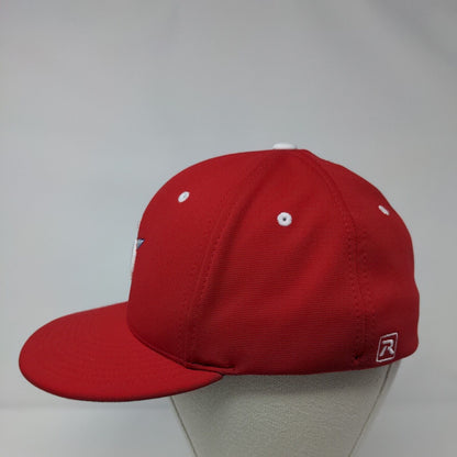CO Star Fitted Hat Red Small-Medium Embroidered Flexfit Richardson