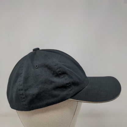 Panera Bread Strapback Hat Black One Size Embroidered Port Authority