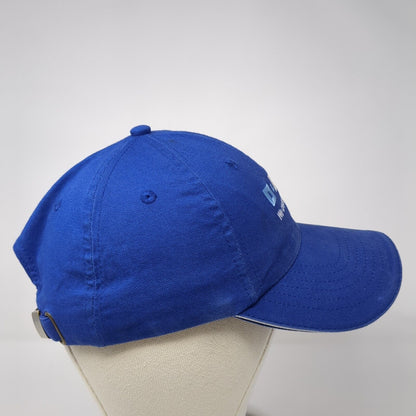D-BASF We Create Chemistry Slideback Hat Blue One Size Adjustable K-Products