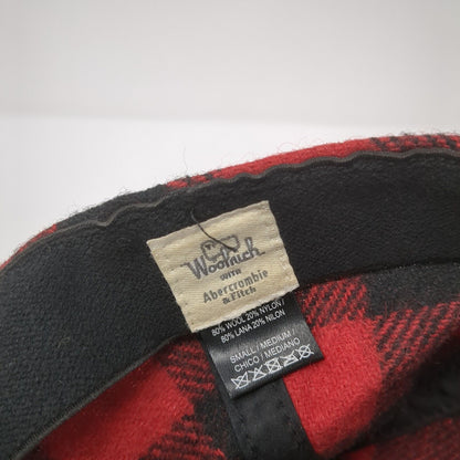 Woolrich With Abercrombie & Fitch Fitted Hat Multi S/M Buffalo Plaid