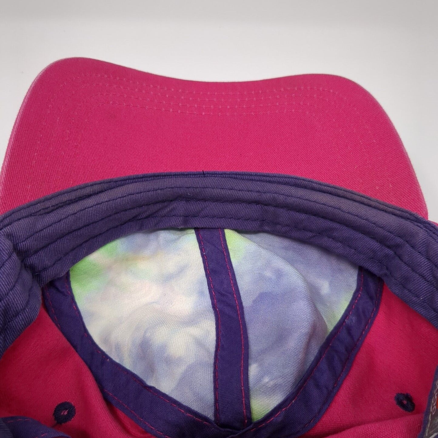 Peace Strapback Hat Multicolor OS Adjustable Colorblock Vented Holes Concept One