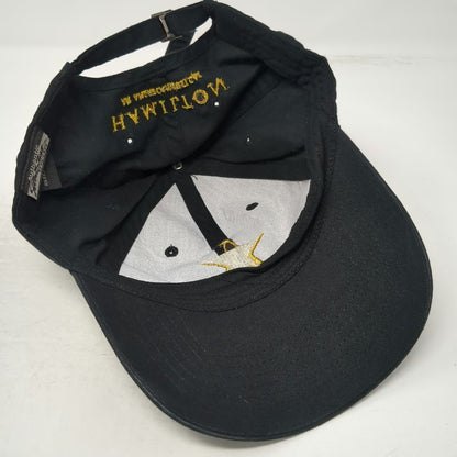 KC Caps Hamilton American Musical Gold Star Baseball Cap Black One Size Hat