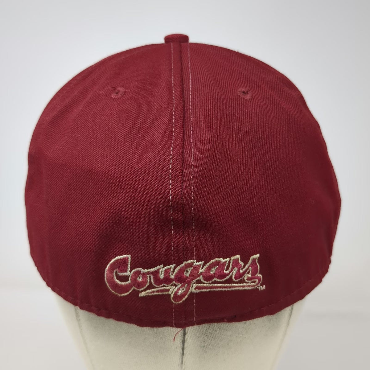 Big Play Washington State Cougars NCAA Cap Red 7 3/4 Fitted Gray Underbrim USA
