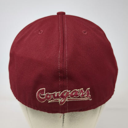 Big Play Washington State Cougars NCAA Cap Red 7 3/4 Fitted Gray Underbrim USA