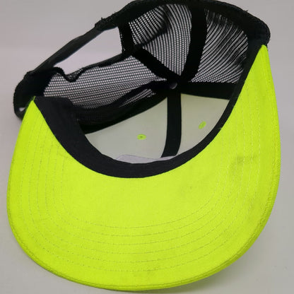 Lansing Building Products Trucker Hat Green Black One Size Mesh Snapback Work