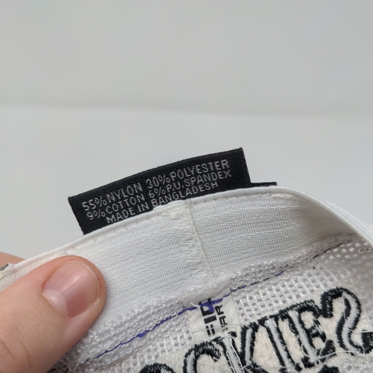 Idaho Rockies Fitted Mesh Back Trucker Hat Blue S/M Pacific Headwear