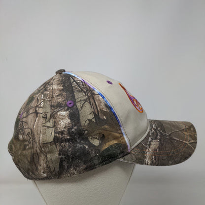 Realtree Strapback Hat Camouflage One Size Embroidered Adjustable Outdoor Cap