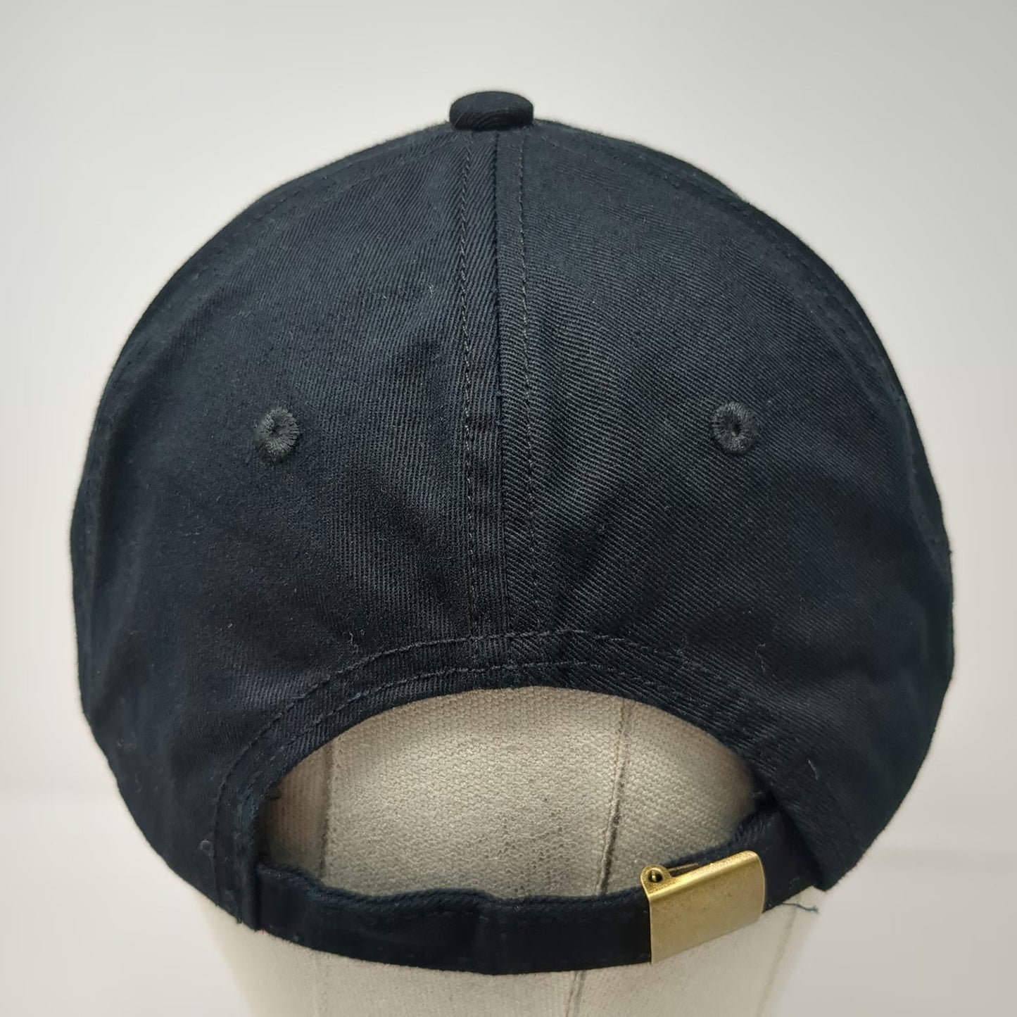 Taco Bell Logo Baseball Cap Black One Size Tonal Embroidery Slideback Cotton Hat